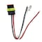 Truck-Lite Stop/Turn/Tail Plug, 16 Gauge GPT Wire, Fit 'N Forget S.S.0, Stripped End/Ring Terminal, 8 in. 94707-3 - alternate 3